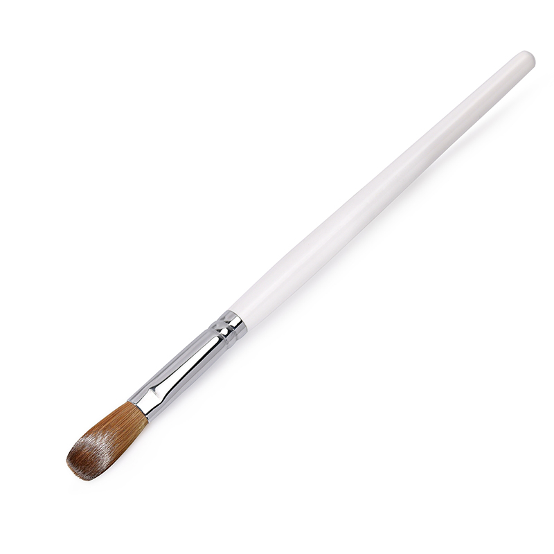high quality wood handle acrylic nail brush wholesale kolinsky sable Nail Art Brush