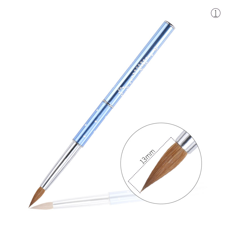 Professional best seller top quality cheap Acrylic kolinsky Nail Art Brush Set for girls