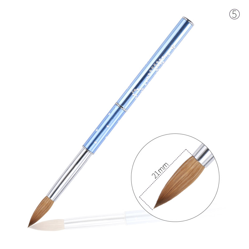 Professional best seller top quality cheap Acrylic kolinsky Nail Art Brush Set for girls