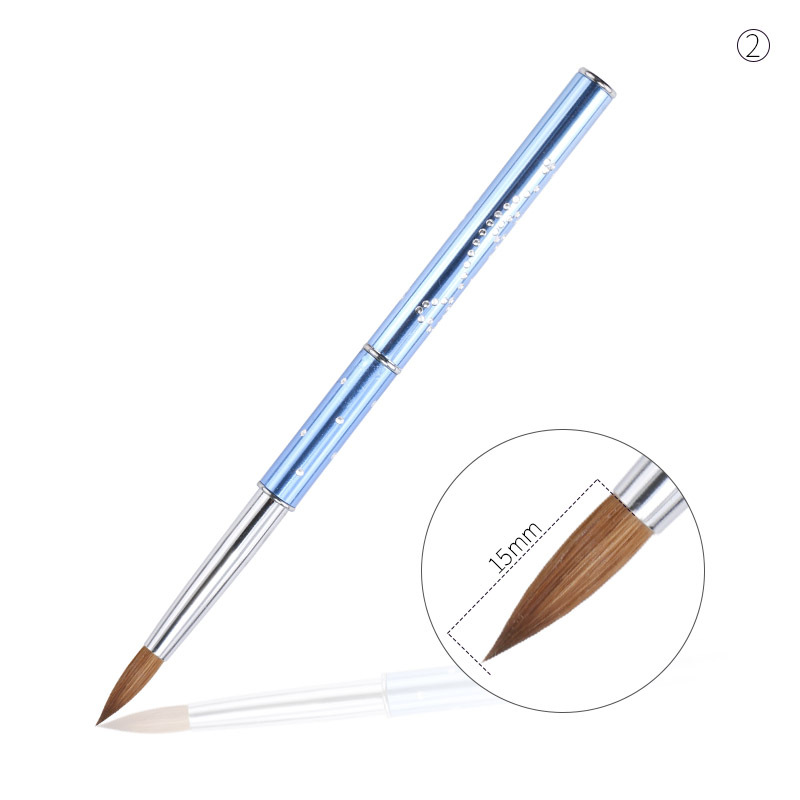 Professional best seller top quality cheap Acrylic kolinsky Nail Art Brush Set for girls