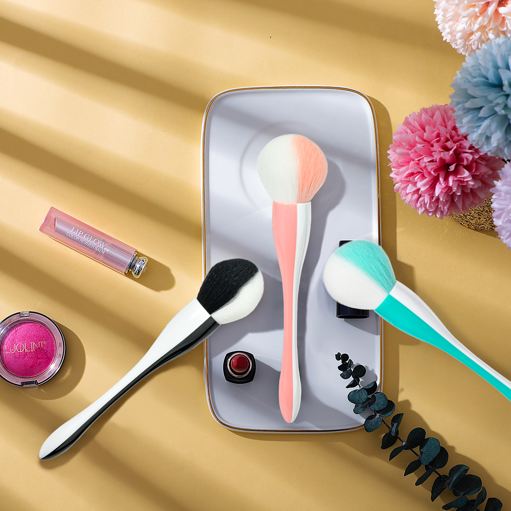 Single Unique Large Powder Blush Brush For Face Makeup Single Makeup Brush