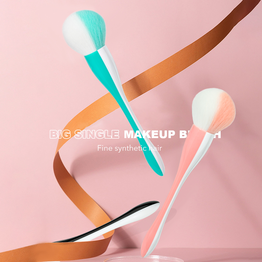Single Unique Large Powder Blush Brush For Face Makeup Single Makeup Brush