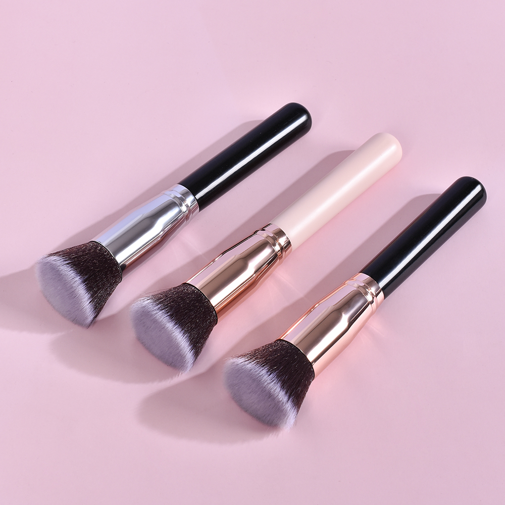 Flat Top Foundation Brush contour brush for Liquid Cream Powder Pro Quality Synthetic Dense Bristles