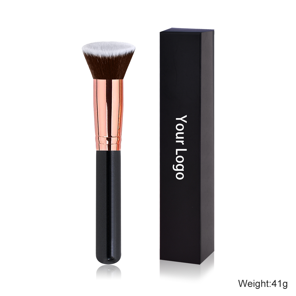 Flat Top Foundation Brush contour brush for Liquid Cream Powder Pro Quality Synthetic Dense Bristles
